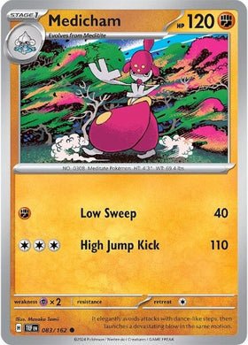 Medicham [083/162] [Temporal Forces] Reverse Holofoil