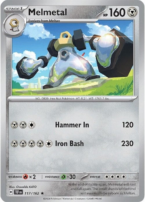 Melmetal [117/162] [Temporal Forces] Reverse Holofoil