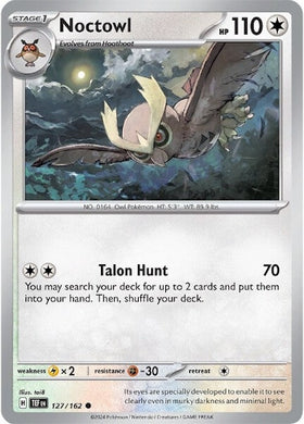Noctowl [127/162] [Temporal Forces] Reverse Holofoil