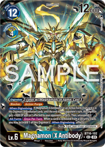 Magnamon (X Antibody) (Alternate Art) [BT16-102] [Beginning Observer] Foil