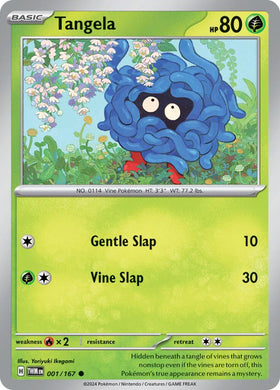 Tangela [001/167] [Twilight Masquerade] Reverse Holofoil