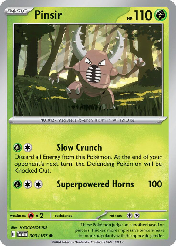 Pinsir [003/167] [Twilight Masquerade]