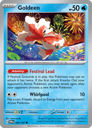 Goldeen [044/167] [Twilight Masquerade] Reverse Holofoil