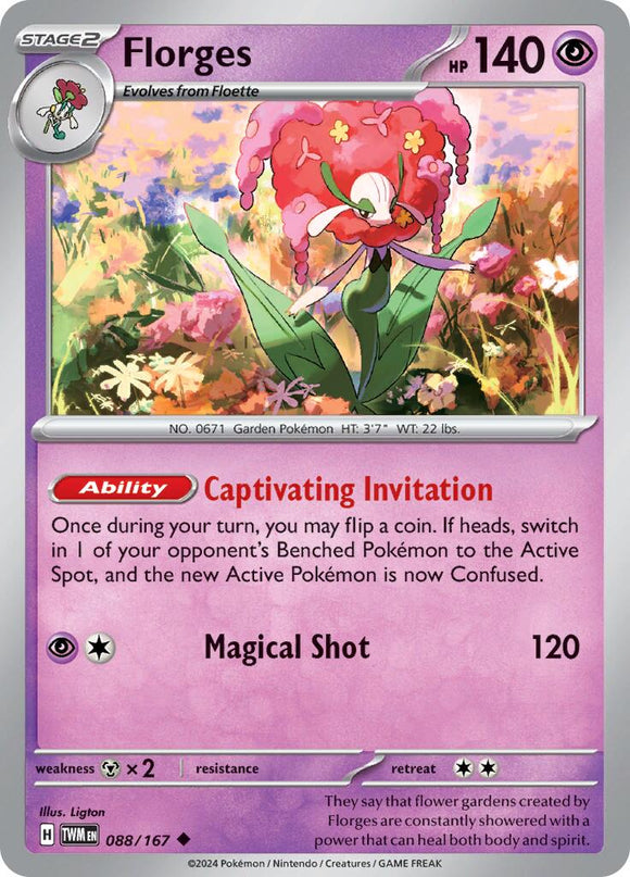 Florges [088/167] [Twilight Masquerade]