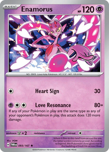 Enamorus [093/167] [Twilight Masquerade] Reverse Holofoil