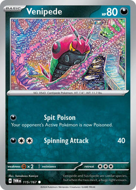 Venipede [115/167] [Twilight Masquerade]