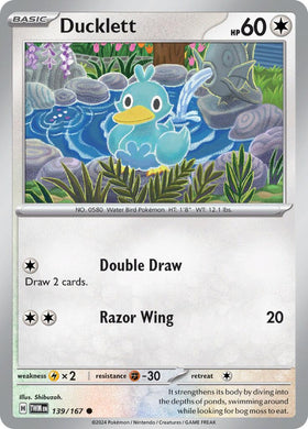 Ducklett [139/167] [Twilight Masquerade] Reverse Holofoil