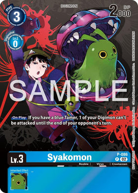 Syakomon (Official Tournament Pack Vol.13) [P-086] [Digimon Promotion Cards] Foil