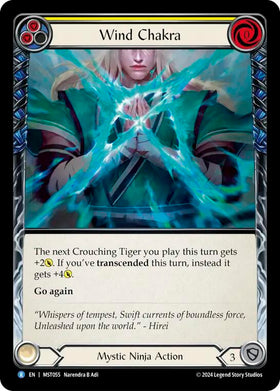 Wind Chakra (Yellow) [MST055] [Part the Mistveil] Rainbow Foil