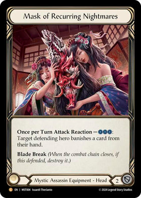 Mask of Recurring Nightmares [MST004] [Part the Mistveil] Cold Foil