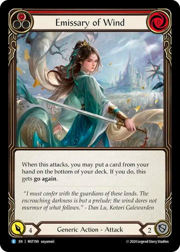 Emissary of Wind [MST199] [Part the Mistveil] Rainbow Foil