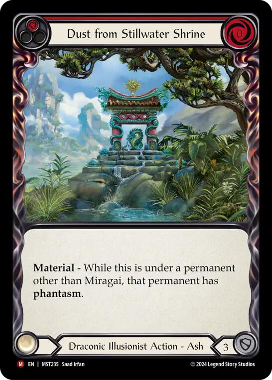 Dust from Stillwater Shrine [MST235] [Part the Mistveil] Rainbow Foil