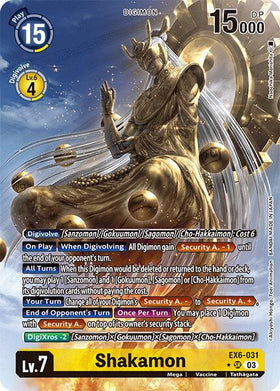 Shakamon (Alternate Art) [EX6-031] [Infernal Ascension] Foil