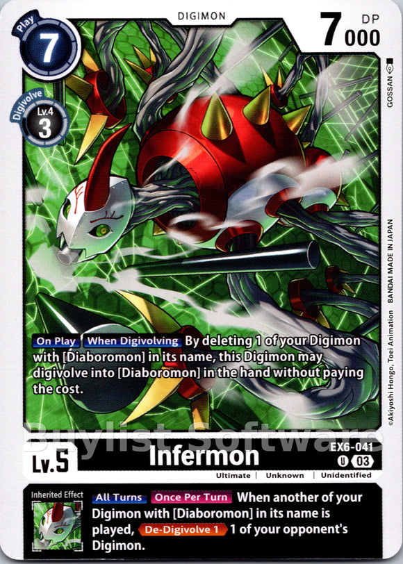 Infermon [EX6-041] [Infernal Ascension]