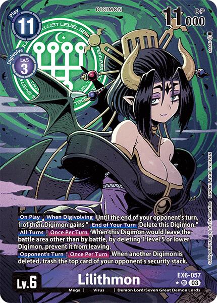 Lilithmon (Alternate Art) [EX6-057] [Infernal Ascension] Foil
