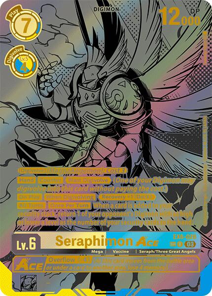 Seraphimon ACE (Textured) [EX6-028] [Infernal Ascension] Foil
