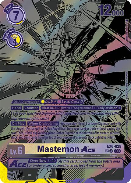 Mastemon ACE (Textured) [EX6-029] [Infernal Ascension] Foil