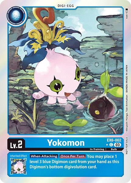 Yokomon (Box Promotion Pack: Infernal Ascension) [EX6-002] [Infernal Ascension] Foil