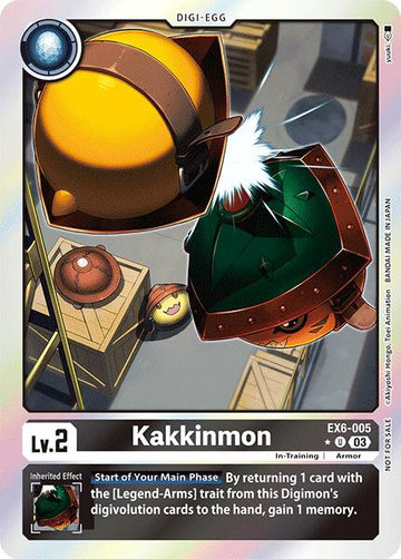 Kakkinmon (Box Promotion Pack: Infernal Ascension) [EX6-005] [Infernal Ascension] Foil