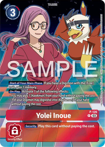 Yolei Inoue (Digimon Adventure 02: The Beginning Set) [P-126] [Digimon Promotion Cards] Foil