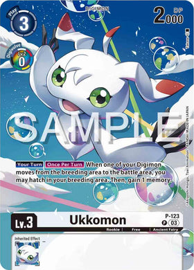 Ukkomon (Digimon Adventure 02: The Beginning Set) [P-123] [Digimon Promotion Cards] Foil