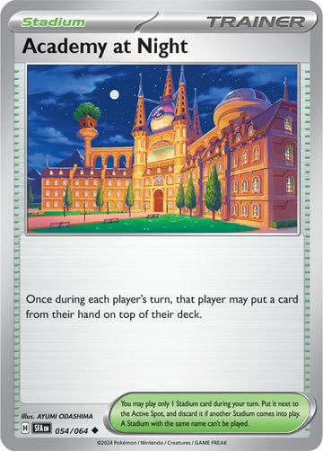Academy at Night [054/064] [Shrouded Fable] Reverse Holofoil