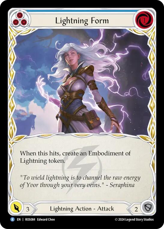 Lightning Form (Blue) [ROS084] [Rosetta]