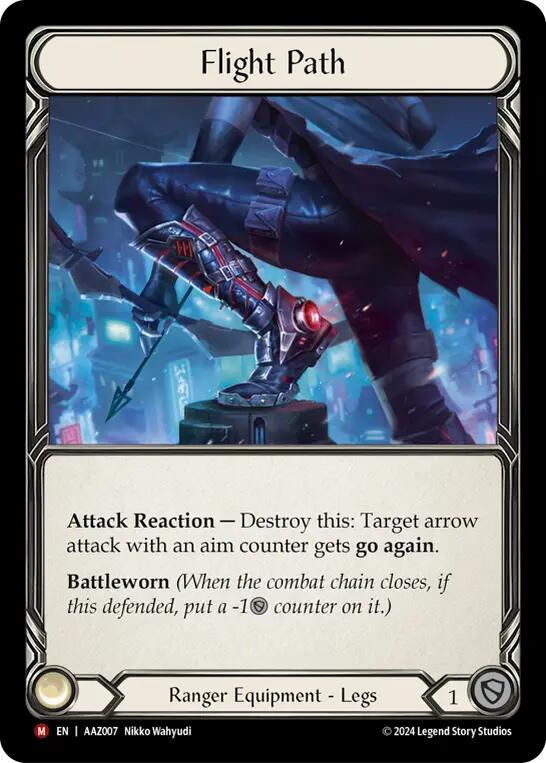 Flight Path [AAZ007] [ Azalea] Rainbow Foil