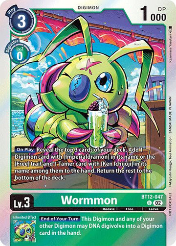 Wormmon (Convention Promo 2024) [BT12-047] [Across Time] Foil