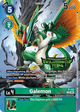 Galemon (August 2024 Evolution Cup Top 4) [P-132] [Digimon Promotion Cards] Foil