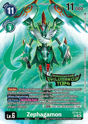 Zephagamon (August 2024 Evolution Cup Top 4) [ST18-12] [Starter Deck 18: Guardian Vortex] Foil