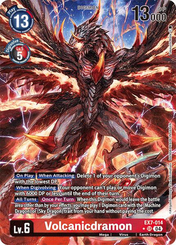 Volcanicdramon (Alternate Art) [EX7-014 SR] [Digimon LIBERATOR] Foil