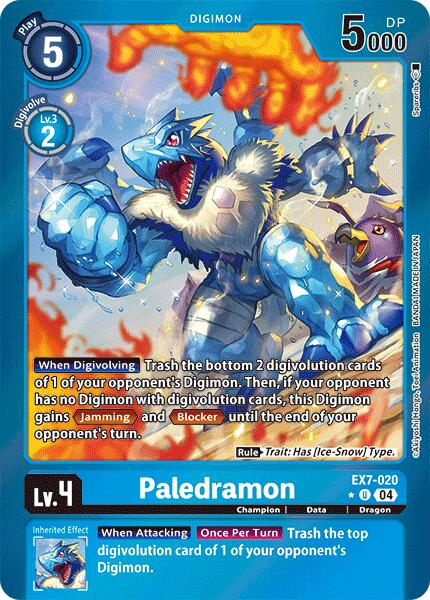 Paledramon (Foil) [EX7-020] [Digimon LIBERATOR] Foil