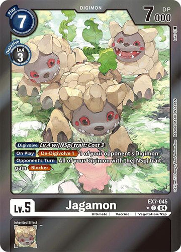 Jagamon (Foil) [EX7-045] [Digimon LIBERATOR] Foil