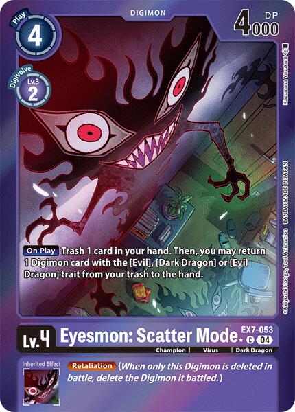 Eyesmon: Scatter Mode (Foil) [EX7-053] [Digimon LIBERATOR] Foil