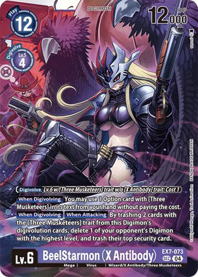 BeelStarmon (X Antibody) [EX7-073] [Digimon LIBERATOR] Foil