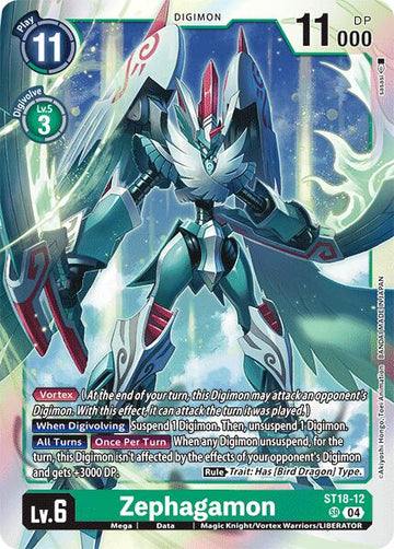 Zephagamon [ST18-12] [Starter Deck 18: Guardian Vortex] Foil