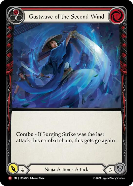 Gustwave of the Second Wind [ROS245] [Rosetta] Rainbow Foil