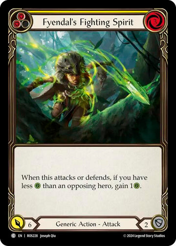 Fyendal's Fighting Spirit (Yellow) [ROS228] [Rosetta]