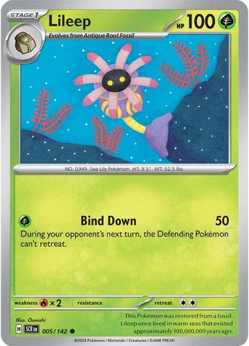 Lileep [005/142] [Stellar Crown] Reverse Holofoil