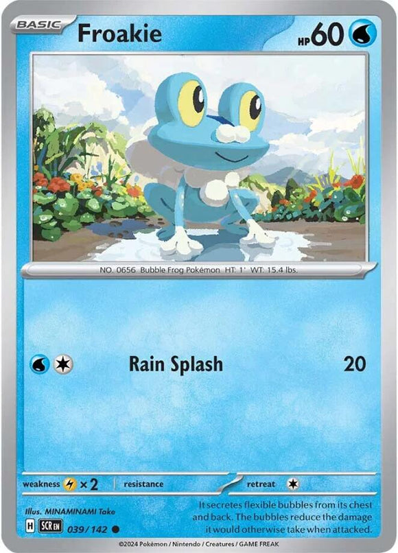 Froakie [039/142] [Stellar Crown] Reverse Holofoil