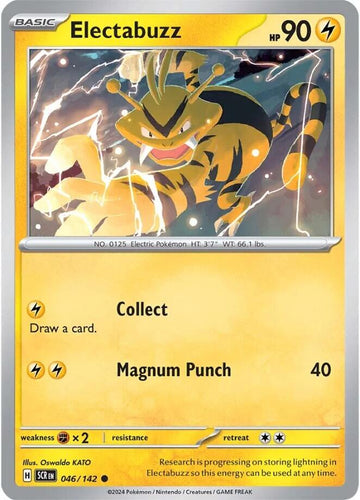 Electabuzz [046/142] [Stellar Crown] Reverse Holofoil