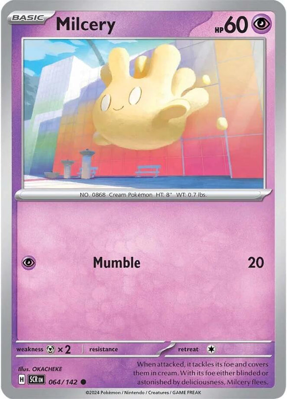 Milcery [064/142] [Stellar Crown] Reverse Holofoil