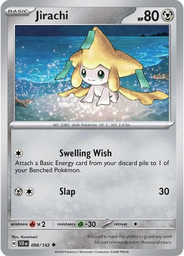 Jirachi [098/142] [Stellar Crown] Reverse Holofoil