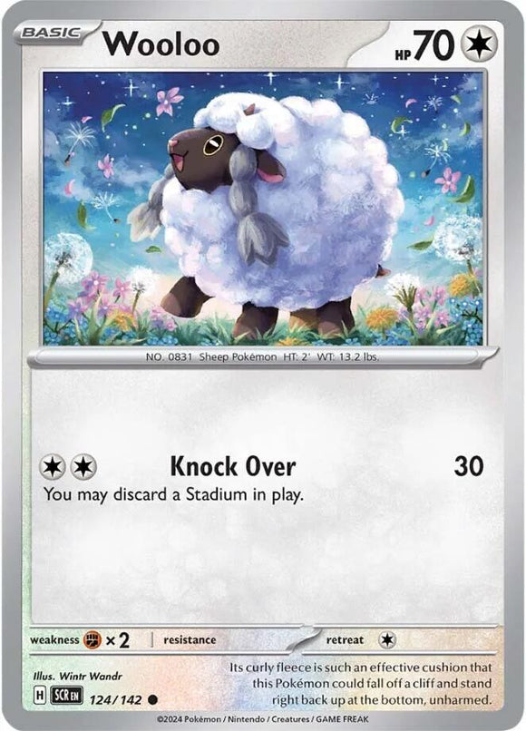 Wooloo [124/142] [Stellar Crown] Reverse Holofoil
