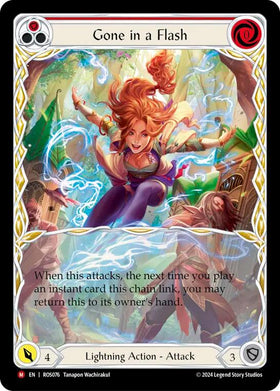 Gone in a Flash (Extended Art) [ROS076] [Rosetta] Rainbow Foil