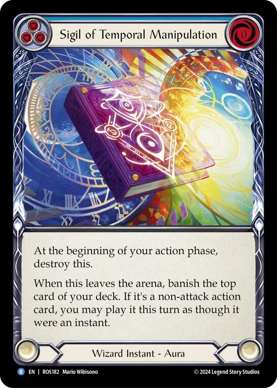 Sigil of Temporal Manipulation (Marvel) [ROS182] [Rosetta] Cold Foil