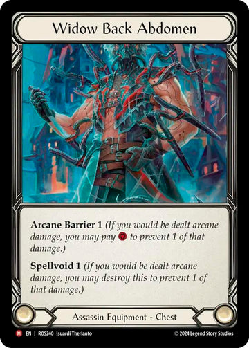 Widow Back Abdomen [ROS240] [Rosetta]