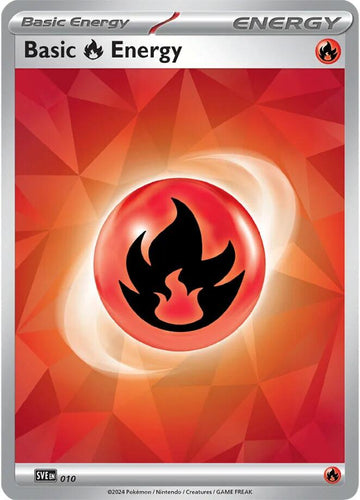 Basic Fire Energy [010] [Stellar Crown] Holofoil