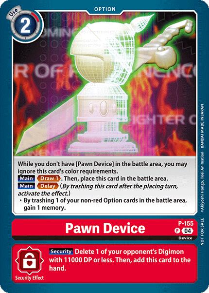 Pawn Device (Store Tournament 2024 Oct. - Dec. Participation Pack) [P-155] [Digimon Promotion Cards]